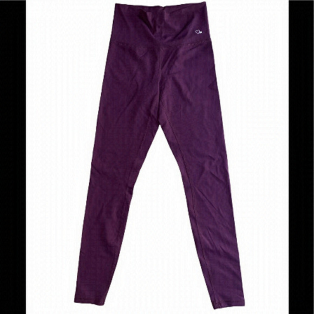 Toned purple leggings